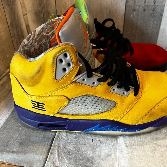 Jordan 5 Retro SE Solar Orange Sz 12 - Picture 3 of 6